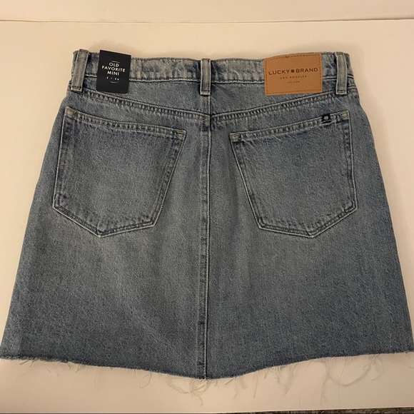 NWT Lucky Brand Denim Skirt - Picture 4 of 10